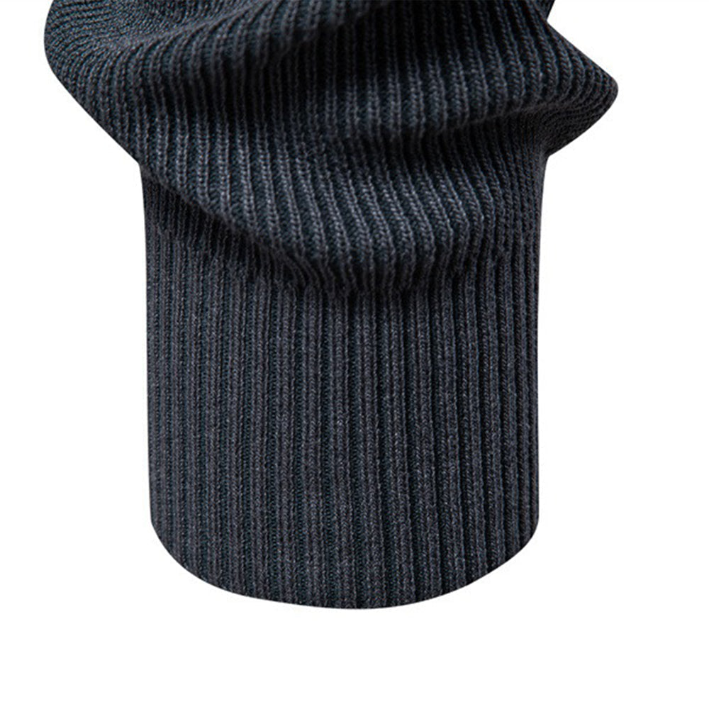 Men's Textured Crew Neck Knit Sweater