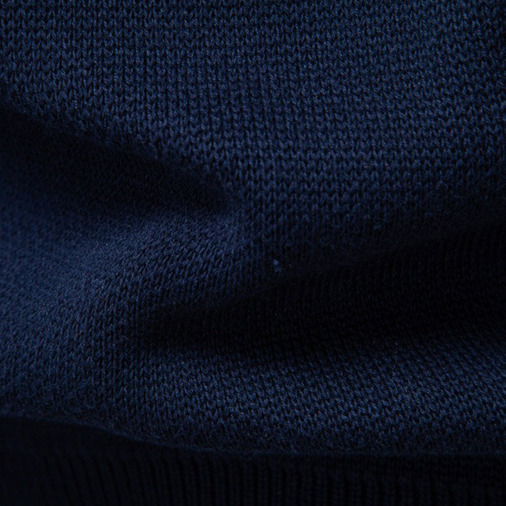 Men's Patterned Full-Zip Knit Cardigan