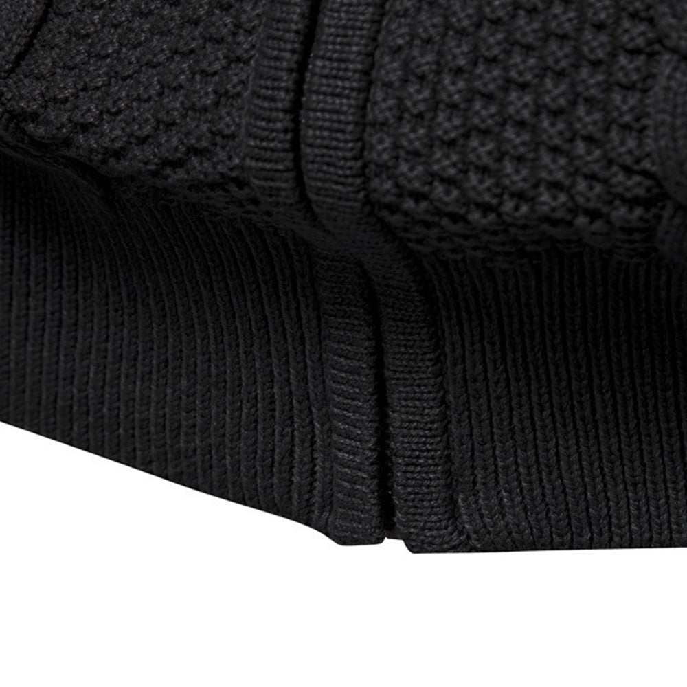 Men's Classic Full-Zip Cable Sweater