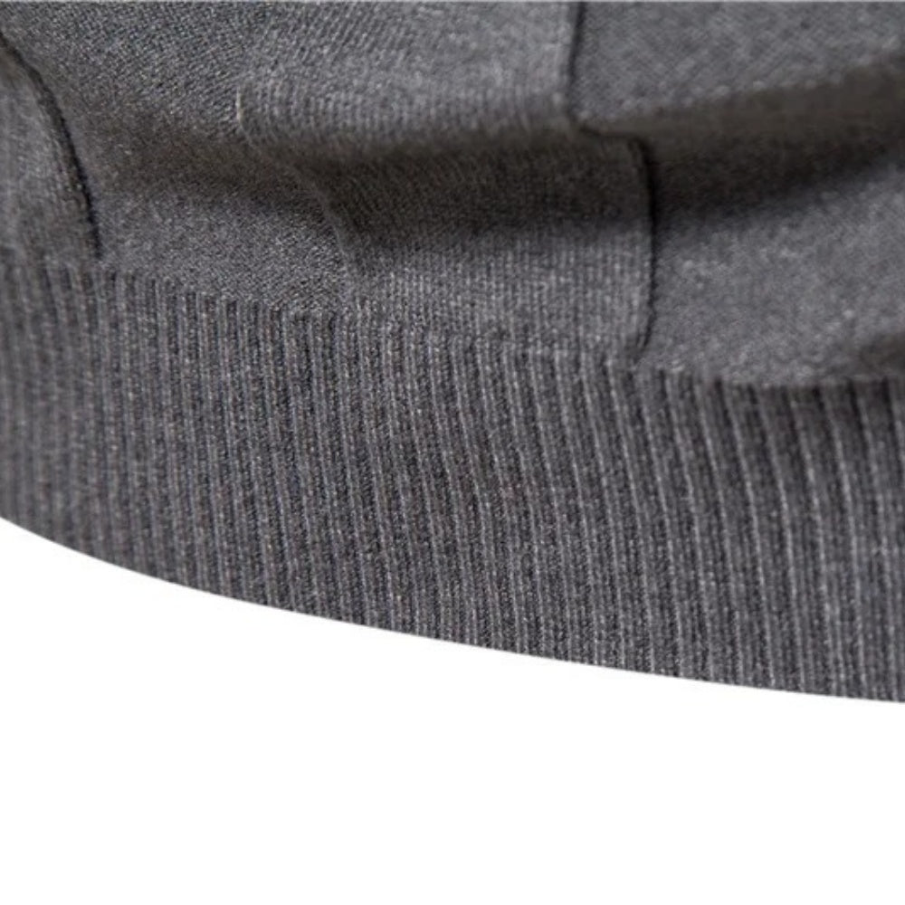 Men's Classic Ribbed Turtleneck Pullover